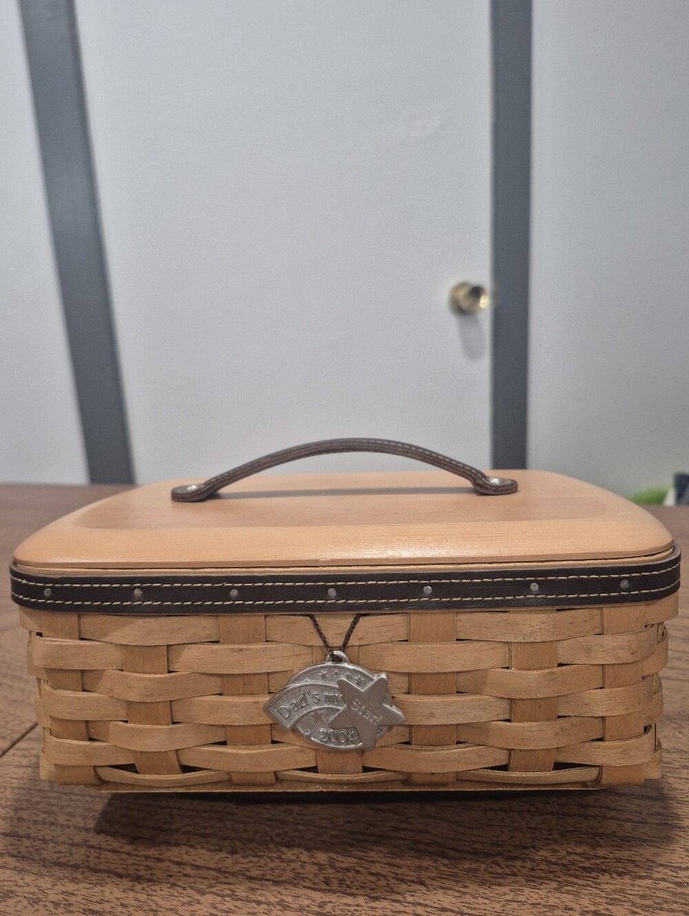 2004 Longaberger Fathers Day Basket With Lid